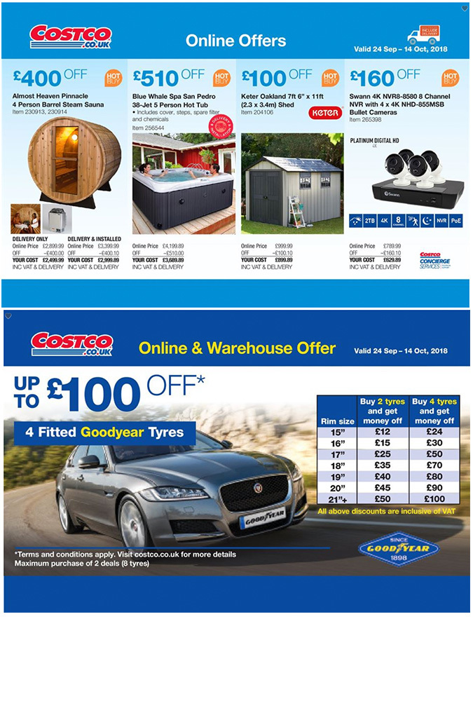 Costco october 1 2018 offers page 3