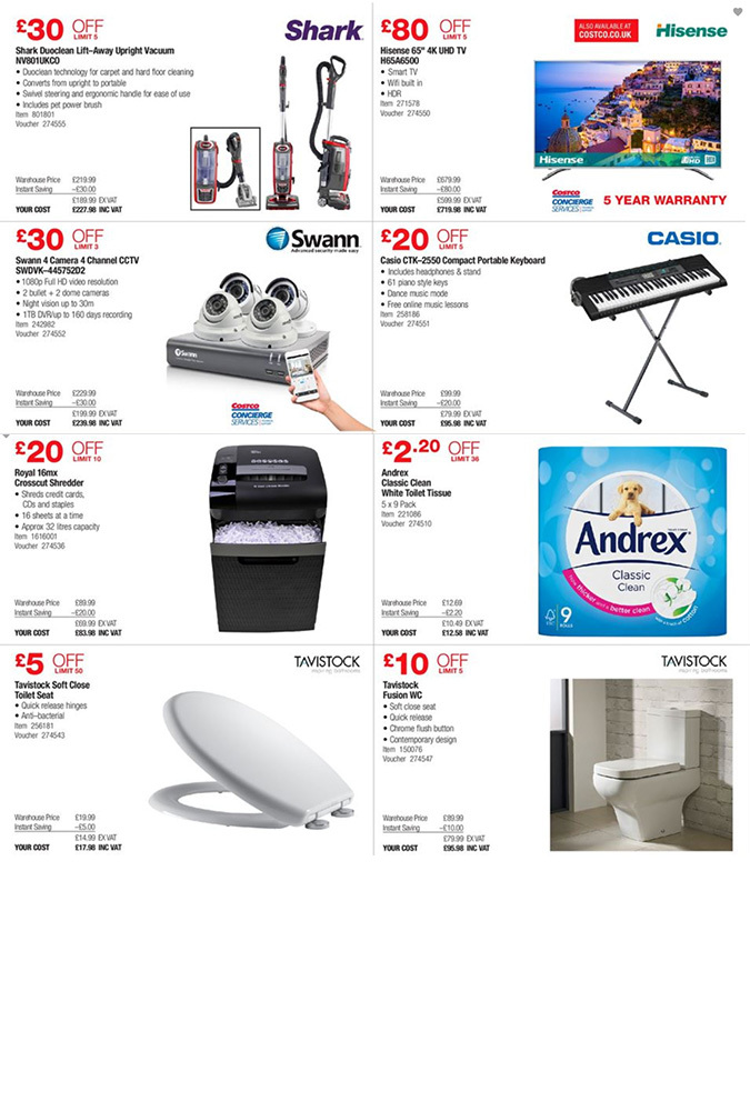 Costco october 1 2018 offers page 4