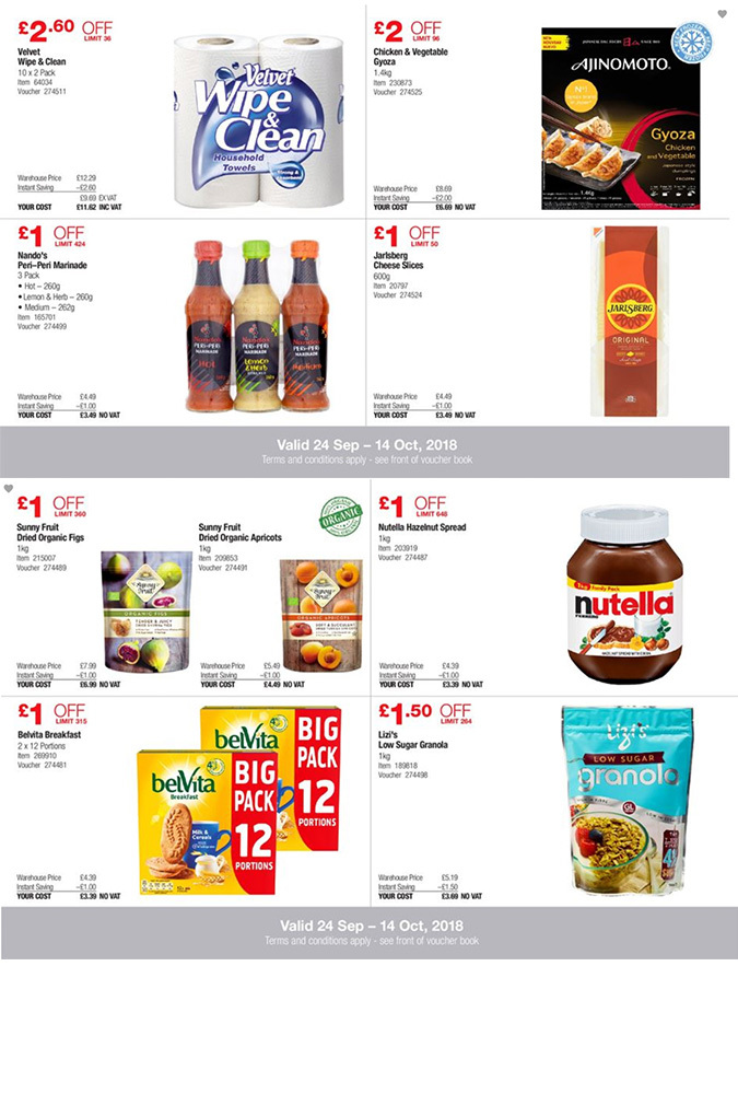 Costco october 1 2018 offers page 6