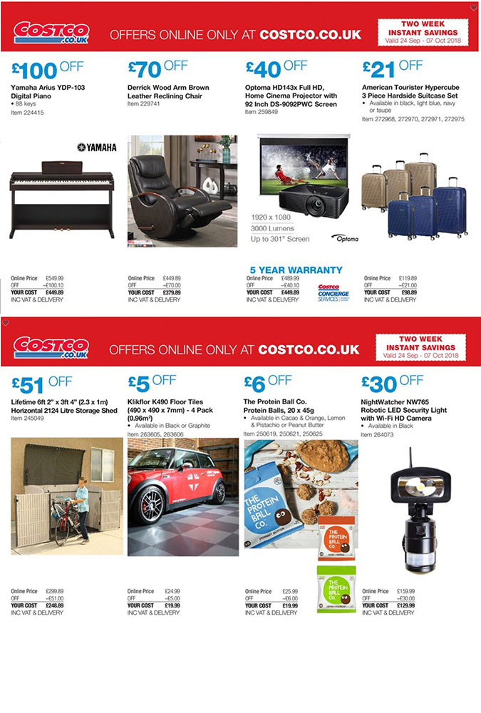 Costco october 1 2018 offers page 7