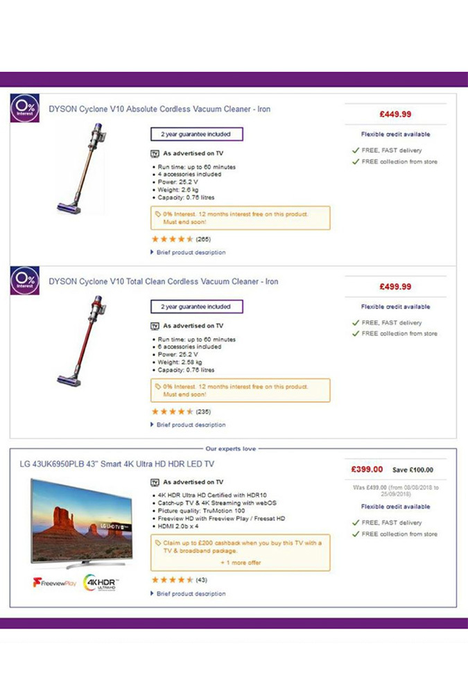 Currys november 1 2018 offers page 6