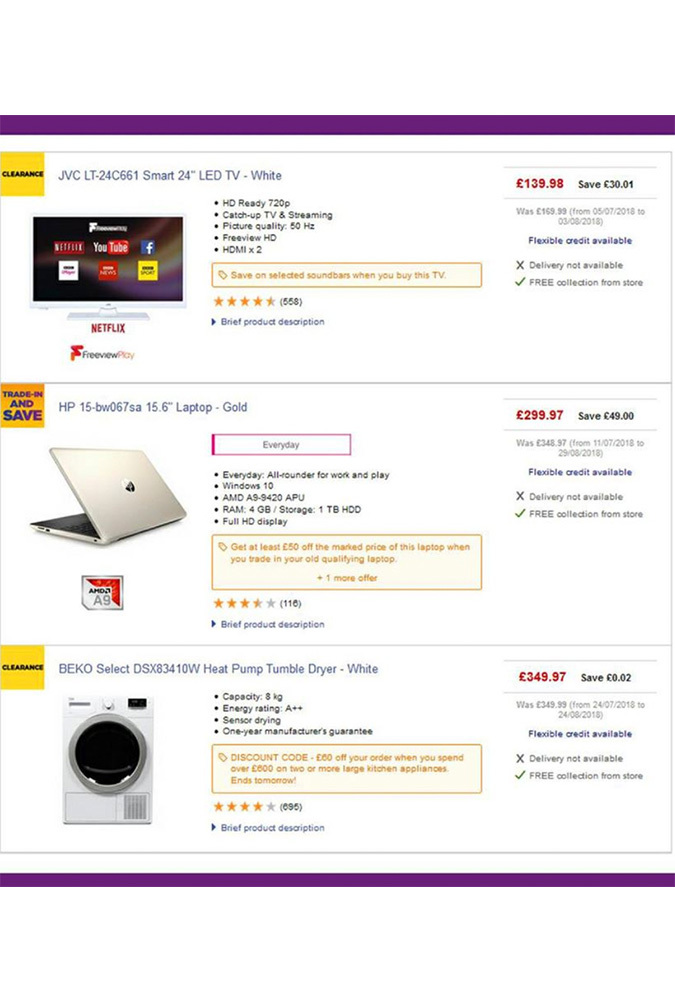 Currys september 1 2018 offers page 5