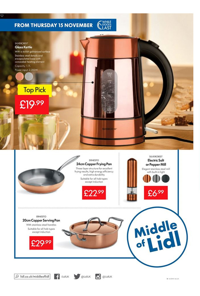 glass kettle lidl