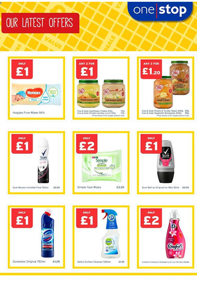 One stop june last 2018 offers page 2