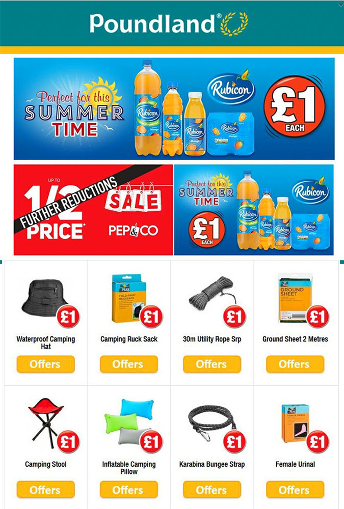 Poundland august 1 2018 offers page 1