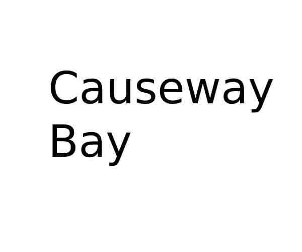 Causeway Bay in Gosport Opening Times