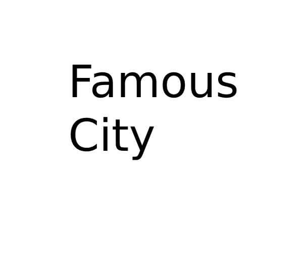 Famous City in South East Opening Times