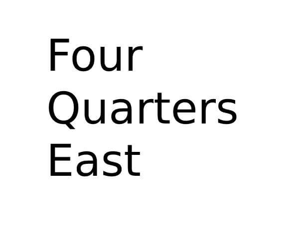 Four Quarters East in Unit 8, Canalside, East Bay Lane, Hackney Wick Opening Times