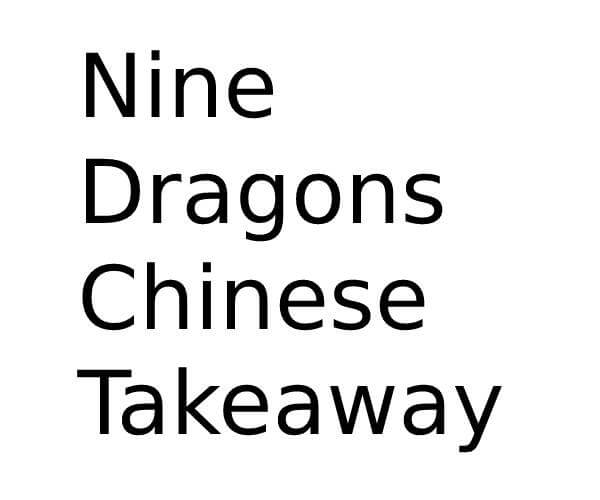 Nine Dragons Chinese Takeaway in Folkestone Opening Times