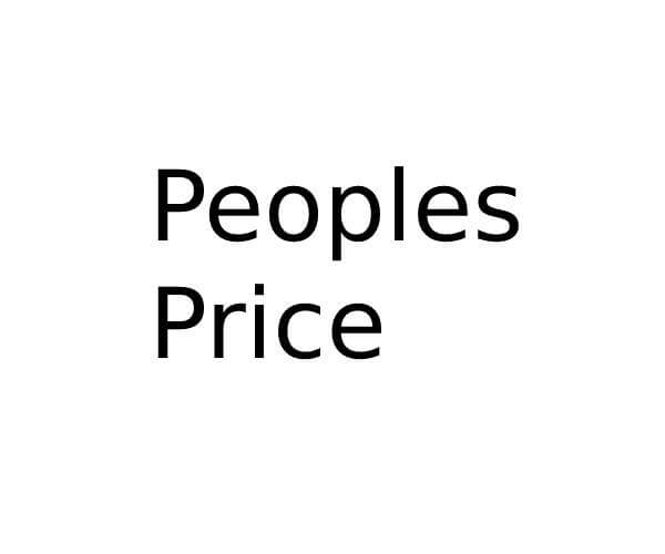 Peoples Price in Newcastle upon Tyne Opening Times
