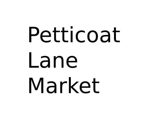 Petticoat Lane Market in Middlesex Street, Spitalfields, London Opening Times