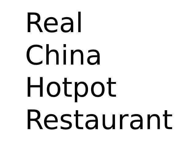 Real China Hotpot Restaurant in Portsmouth, Southsea Opening Times