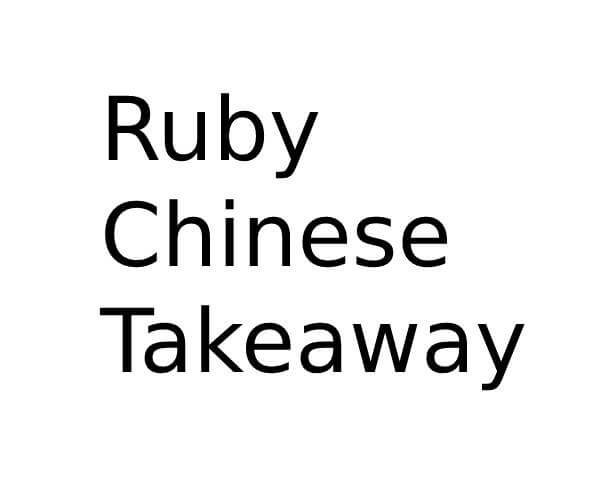 Ruby Chinese Takeaway in Portchester, Fareham Opening Times